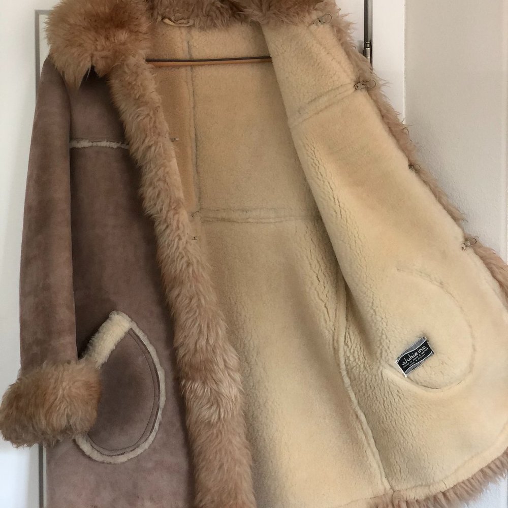 Sherling Vintage 70's Coat - Picture 4 of 9
